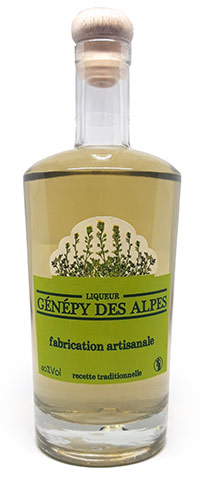 Génépy des Alpes - Génépi de la distillerie de l'Ubaye